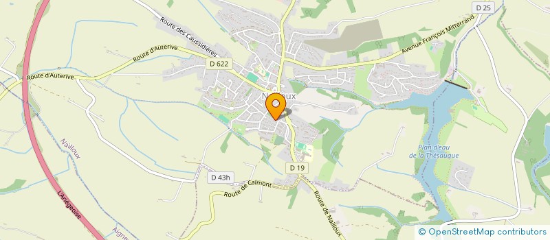 localisation de l'entreprise NIDELPHE  NAILLOUX