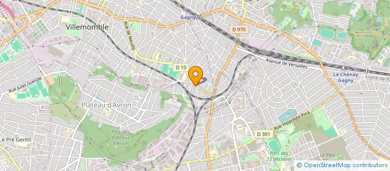 localisation de l'entreprise NIDEX à NEUILLY-SUR-MARNE