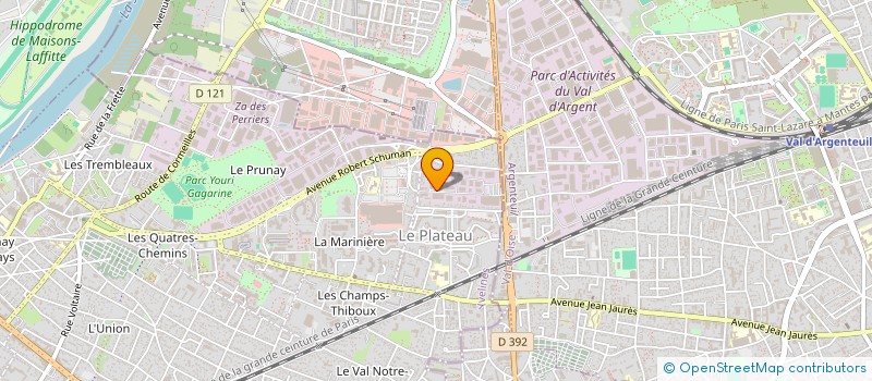 localisation de l'entreprise NIDI à SARTROUVILLE