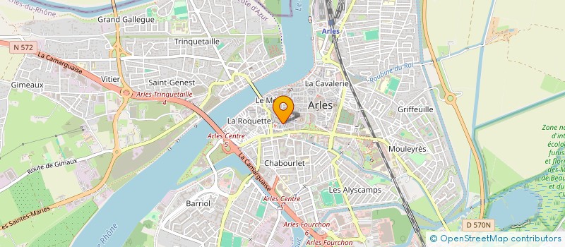 localisation de l'entreprise NIDIS PARTNER  ARLES