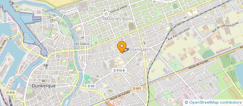 localisation de l'entreprise NIDJS  DUNKERQUE