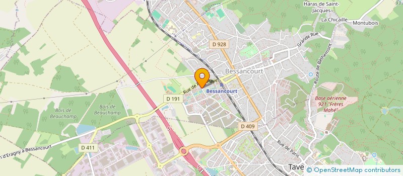 localisation de l'entreprise NIDL TRANSPORT  BESSANCOURT