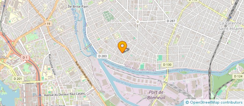 localisation de l'entreprise NIDMADSTEF à SAINT-MAUR-DES-FOSSES