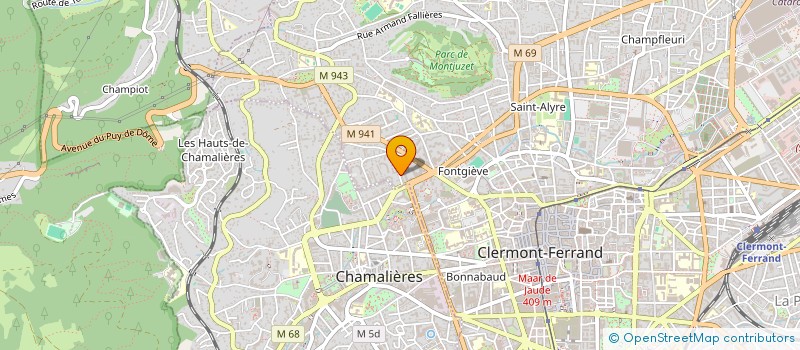 localisation de l'entreprise NIDNOUS  CLERMONT-FERRAND