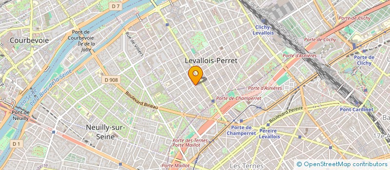 localisation de l'entreprise NIDO à LEVALLOIS-PERRET