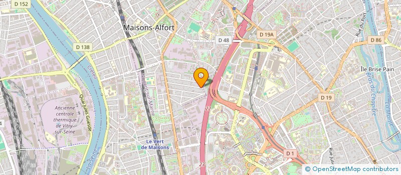 localisation de l'entreprise NIDO à MAISONS-ALFORT