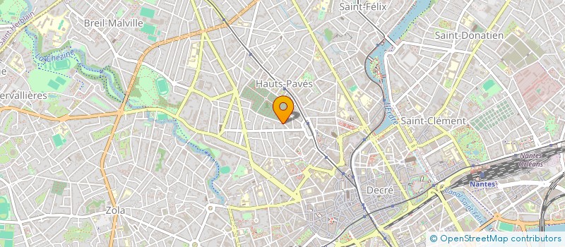 localisation de l'entreprise NIDOG  NANTES