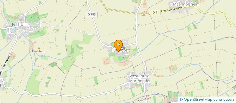 localisation de l'entreprise NIDOMYCO  KLEINGFT