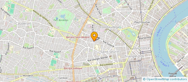 localisation de l'entreprise NIDONE  BORDEAUX