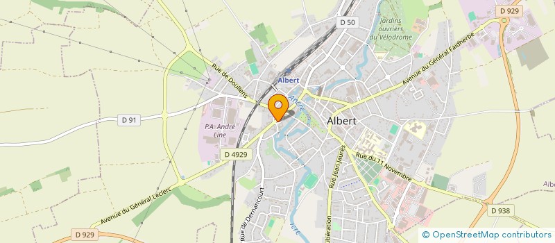 localisation de l'entreprise NIDOR  VILLE-SUR-ANCRE