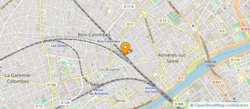 localisation de l'entreprise NIDOUILLET à ASNIERES-SUR-SEINE