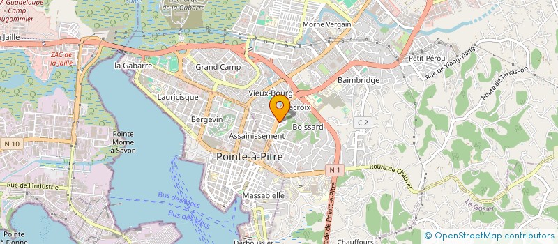 localisation de l'entreprise NIDRUS PIZZA à LES ABYMES