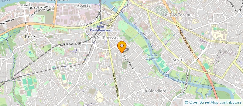 localisation de l'entreprise NIDUM à REZE