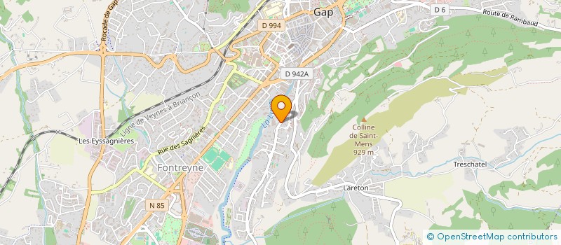 localisation de l'entreprise NIDY  GAP