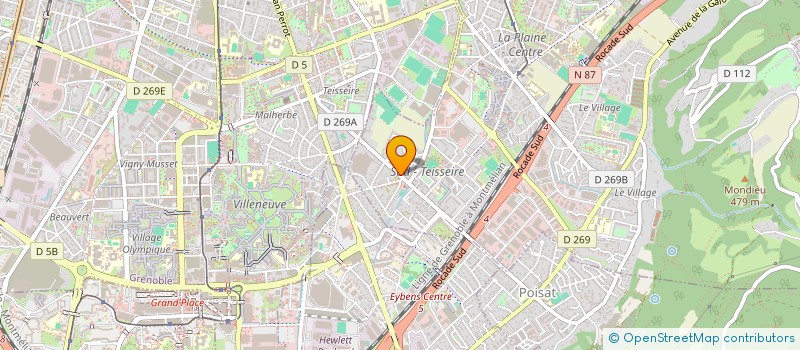 localisation de l'entreprise NIDYANOVA  SAINT-MARTIN-D'HERES