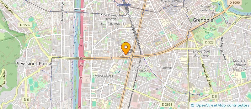 localisation de l'entreprise NIDYAREN  GRENOBLE