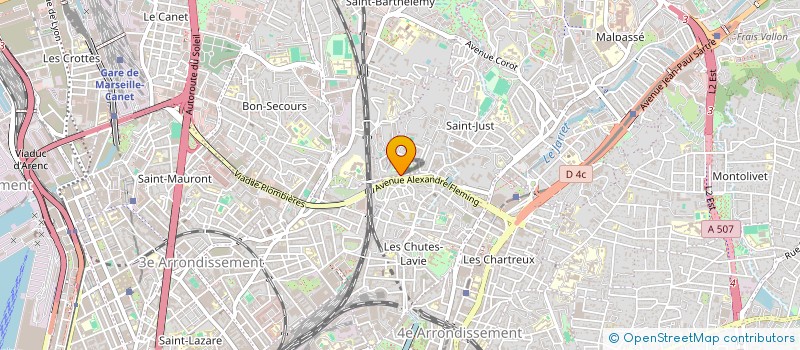localisation de l'entreprise NIEBE.DKS à MARSEILLE