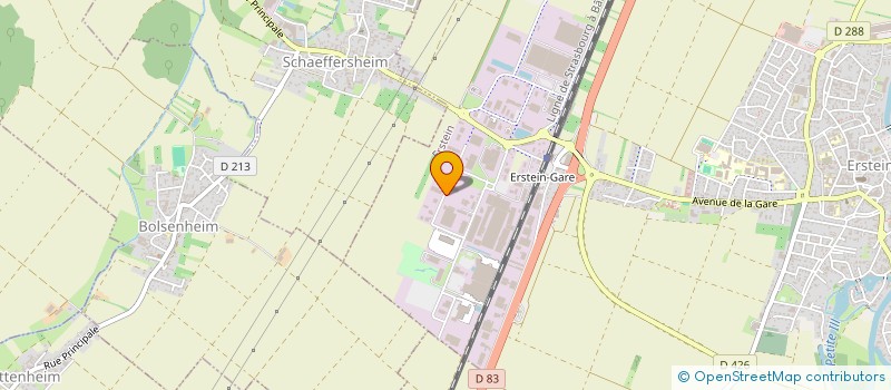 localisation de l'entreprise NIEDER'S  ERSTEIN