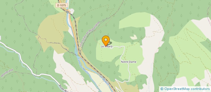 localisation de l'entreprise NIEDERGANG  ASPREMONT