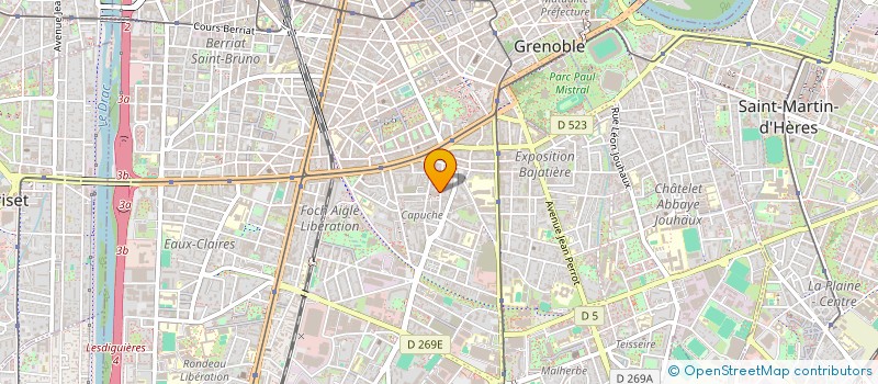 localisation de l'entreprise NIEDERLAENDER BARNIER  GRENOBLE