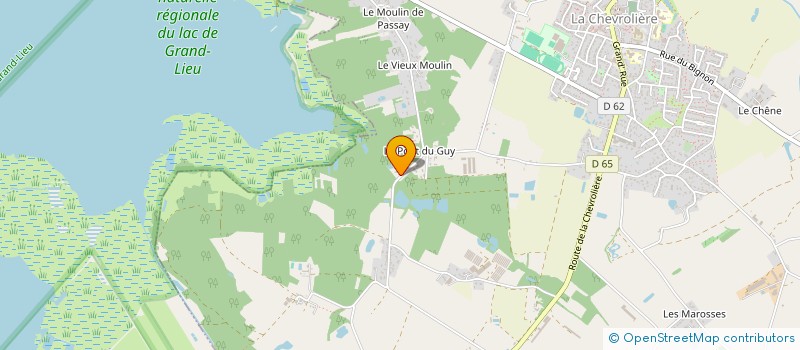 localisation de l'entreprise NIEGUI  LA CHEVROLIERE