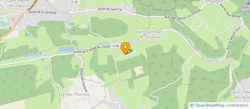 localisation de l'entreprise NIEL 63  SAINT-GERMAIN-DE-PASQUIER