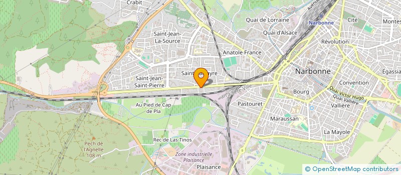 localisation de l'entreprise NIEL à NARBONNE