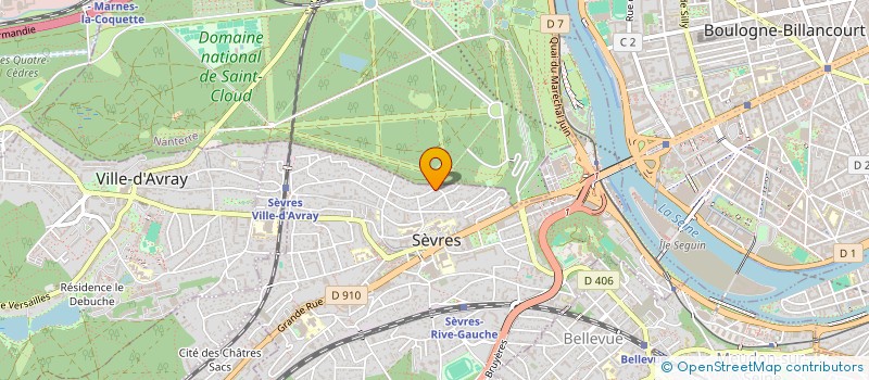 localisation de l'entreprise NIEL FAMILY INVEST  SEVRES