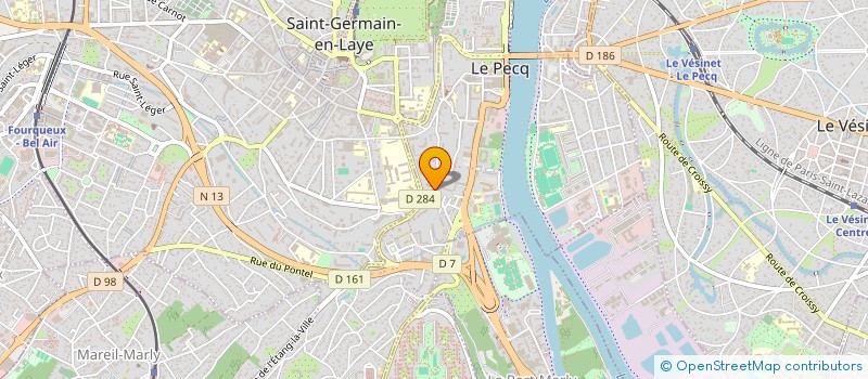 localisation de l'entreprise NIELS CONSEIL  LE PECQ