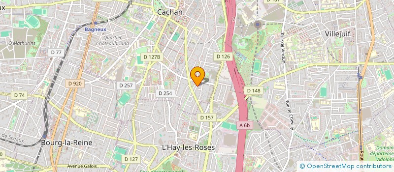localisation de l'entreprise NIELSON CONSULTING à CACHAN