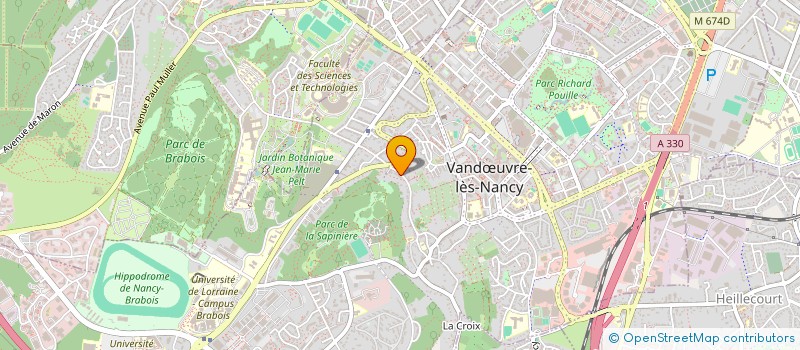 localisation de l'entreprise NIEMMA EXPERT  VANDUVRE-LES-NANCY