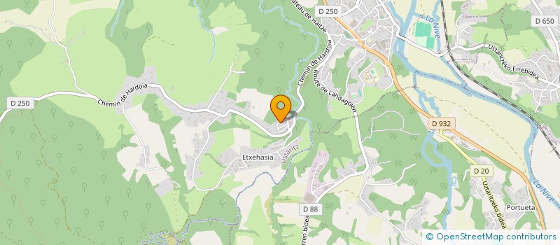 localisation de l'entreprise NIENMA  USTARITZ