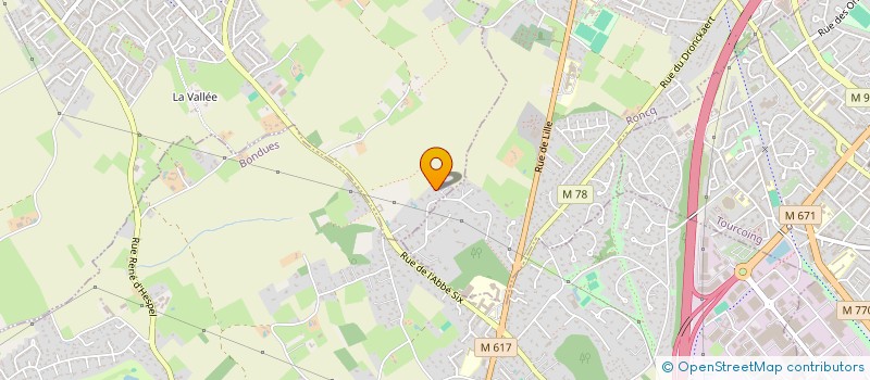 localisation de l'entreprise NIEPPE FLANDRE  LINSELLES