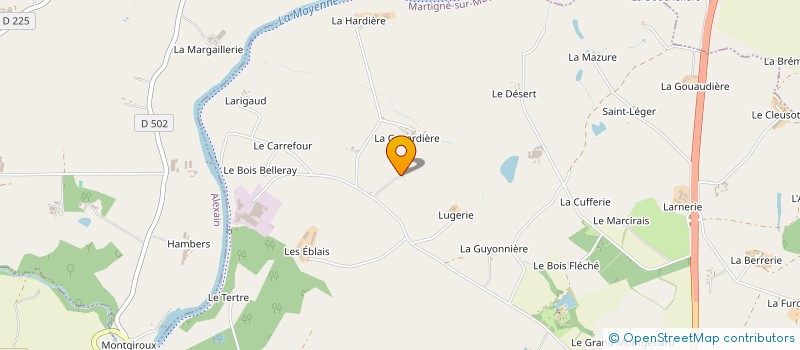 localisation de l'entreprise NIERTON  MARTIGNE-SUR-MAYENNE
