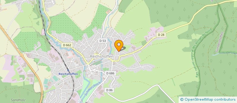 localisation de l'entreprise NIES USINAGE à GUNDERSHOFFEN