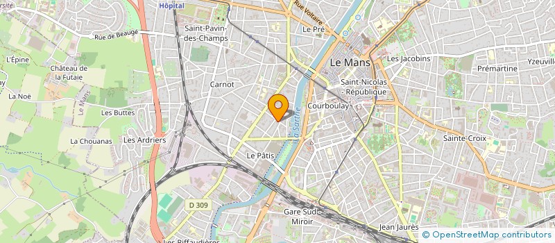 localisation de l'entreprise NIESEN  LE MANS