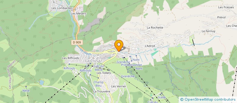 localisation de l'entreprise NIETO&CO à LA CLUSAZ