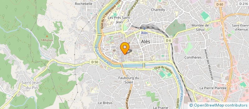 localisation de l'entreprise NIETO EMMANUEL ASSURANCES  ALES