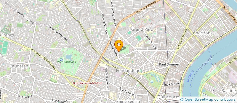 localisation de l'entreprise NIETSDLOG  BORDEAUX