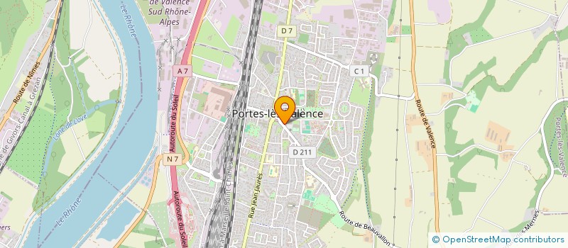 localisation de l'entreprise NIEVE 2  PORTES-LES-VALENCE