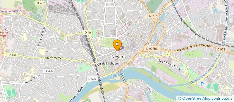 localisation de l'entreprise NIEVRE PARTENAIRES à NEVERS