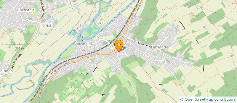 localisation de l'entreprise NIFLOMA  ZILLISHEIM