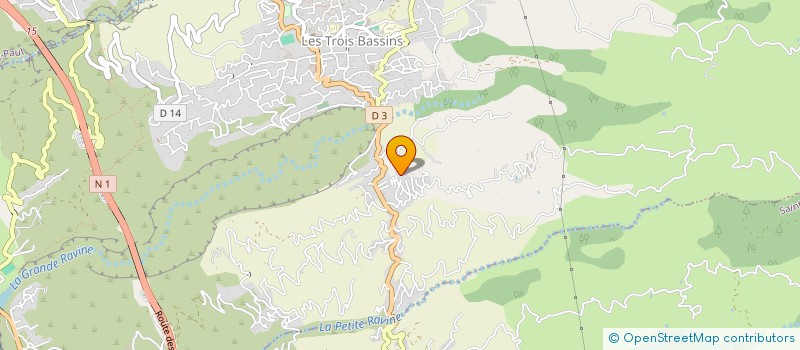 localisation de l'entreprise NIFLORE 3  LES TROIS-BASSINS