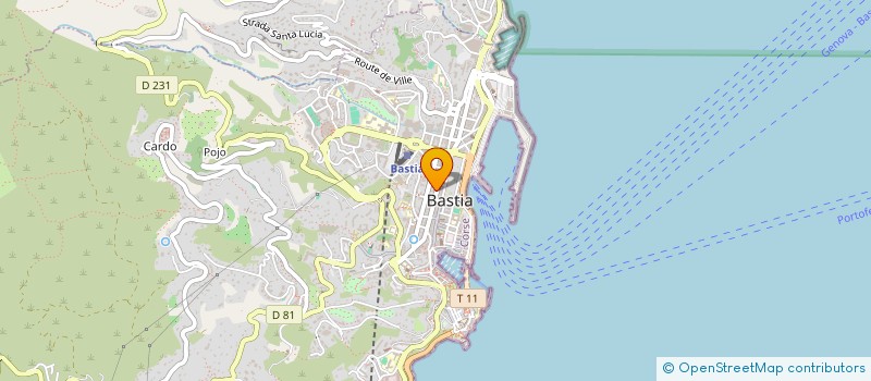 localisation de l'entreprise NIGARA  BASTIA