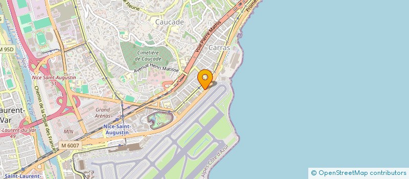 localisation de l'entreprise NIGESTA à NICE