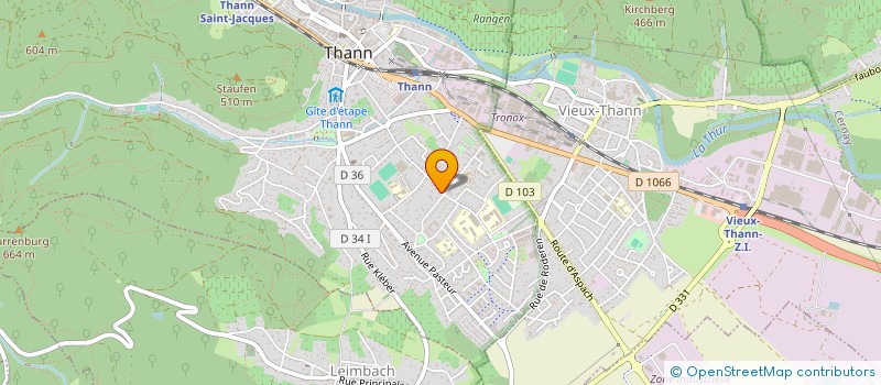 localisation de l'entreprise NIGGEMANN à THANN