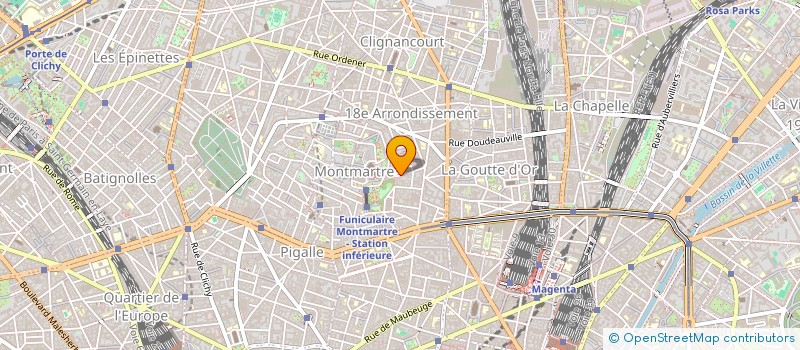 localisation de l'entreprise NIGHT AND DAY  PARIS