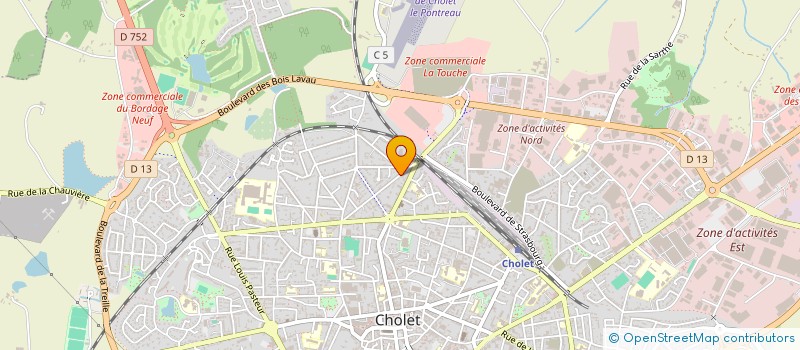 localisation de l'entreprise NIGHT CAR SERVICE à CHOLET