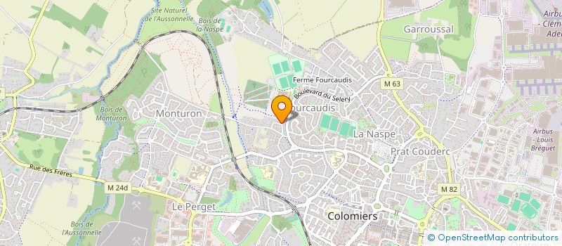localisation de l'entreprise NIGHT CONNECT à COLOMIERS