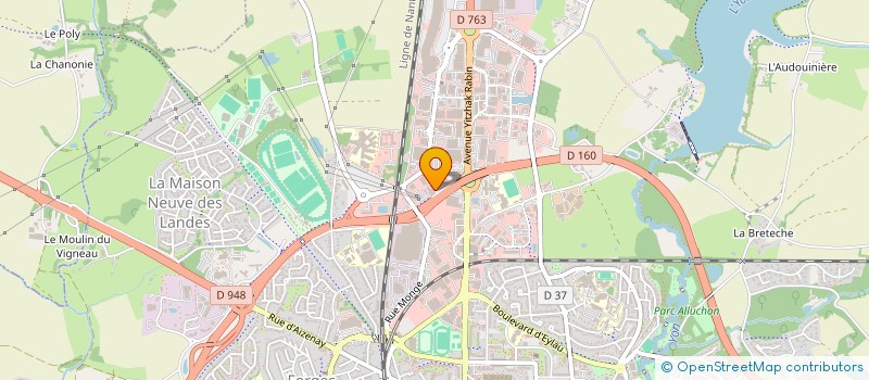 localisation de l'entreprise NIGHT LOC  LA ROCHE-SUR-YON